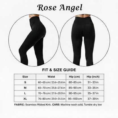 Rose Angel Sculpt Leggings